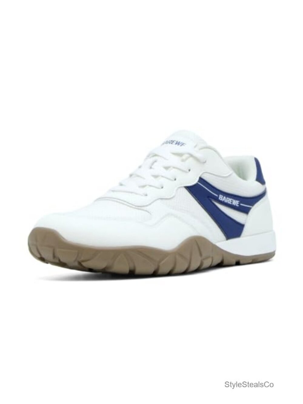 Wide Toe Box Mesh Casual Sneakers Non Slip Gum Rubber Sole Low Top Walking Shoes
